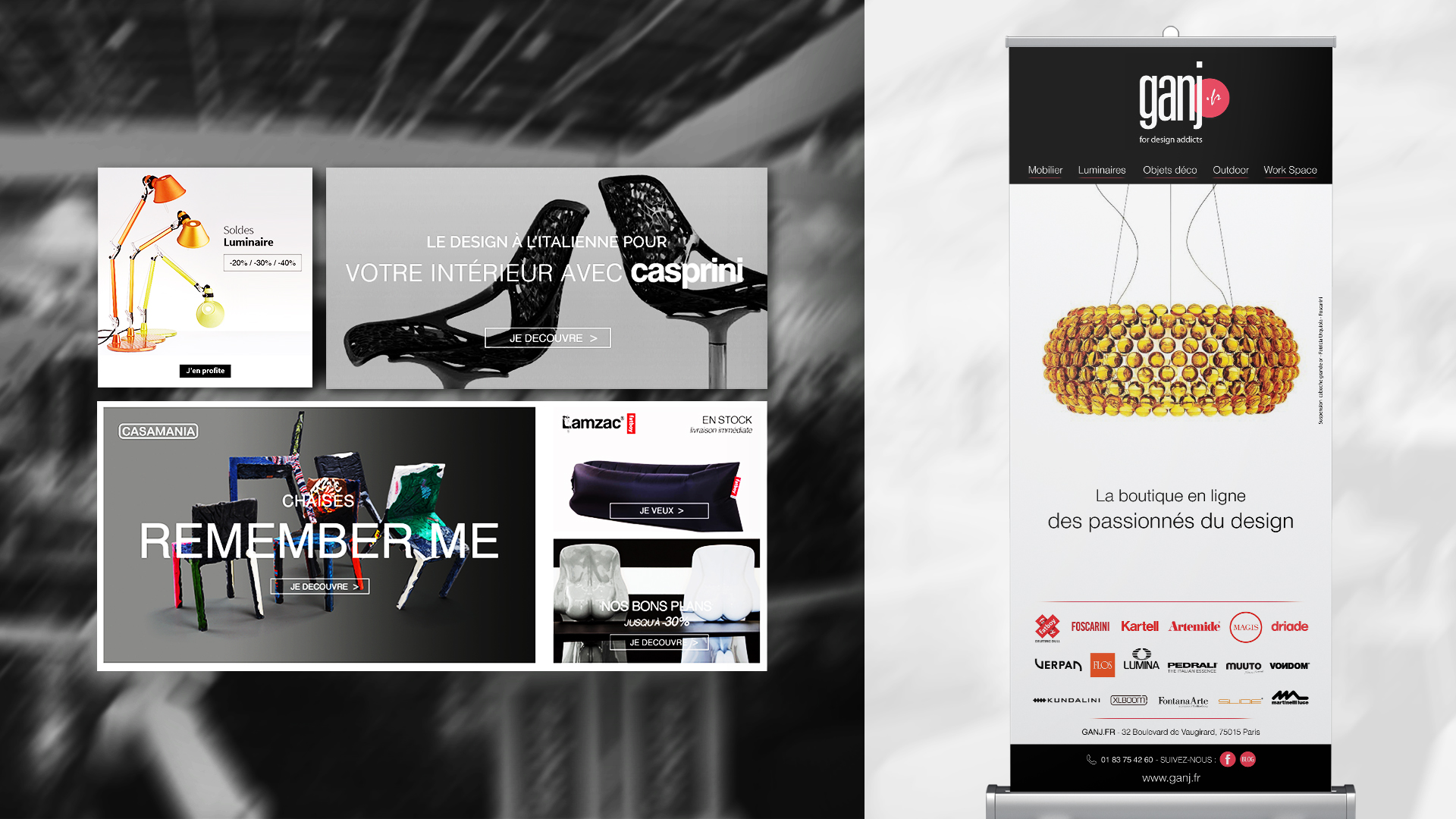 Ganj.fr - For Design Addict